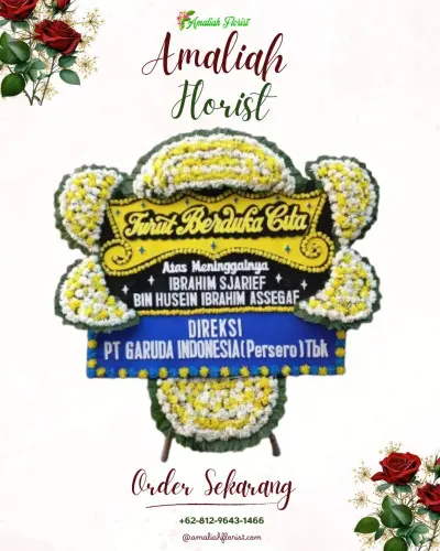 Papan Bunga Duka di Nogosari